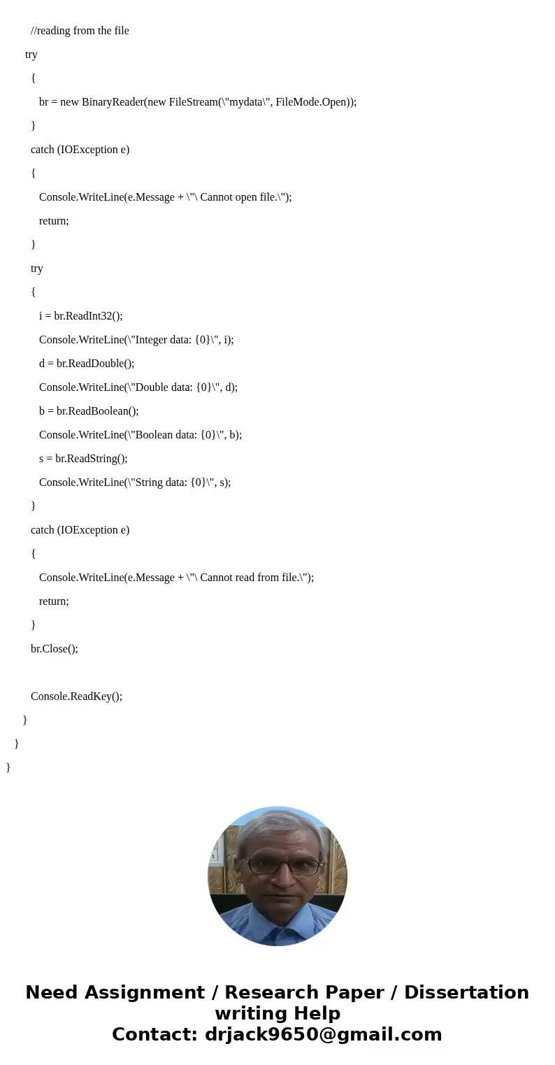  Write a C program to read a binary file, and write a binary file. Write out the characters read, replacing any unprintable characters with a question mark. Rem