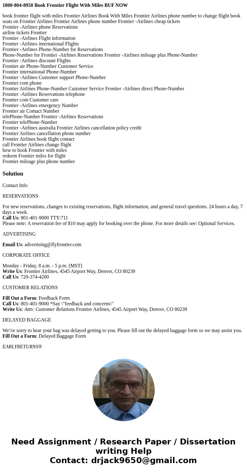 1800-804-8950 Book Frontier Flight With Miles BUF NOW book frontier flight with miles Frontier Airlines Book With Miles Frontier Airlines phone number to change 1800-804-8950 Book Frontier Flight With Miles BUF NOW book frontier flight with miles Frontier Airlines Book With Miles Frontier Airlines phone number to change