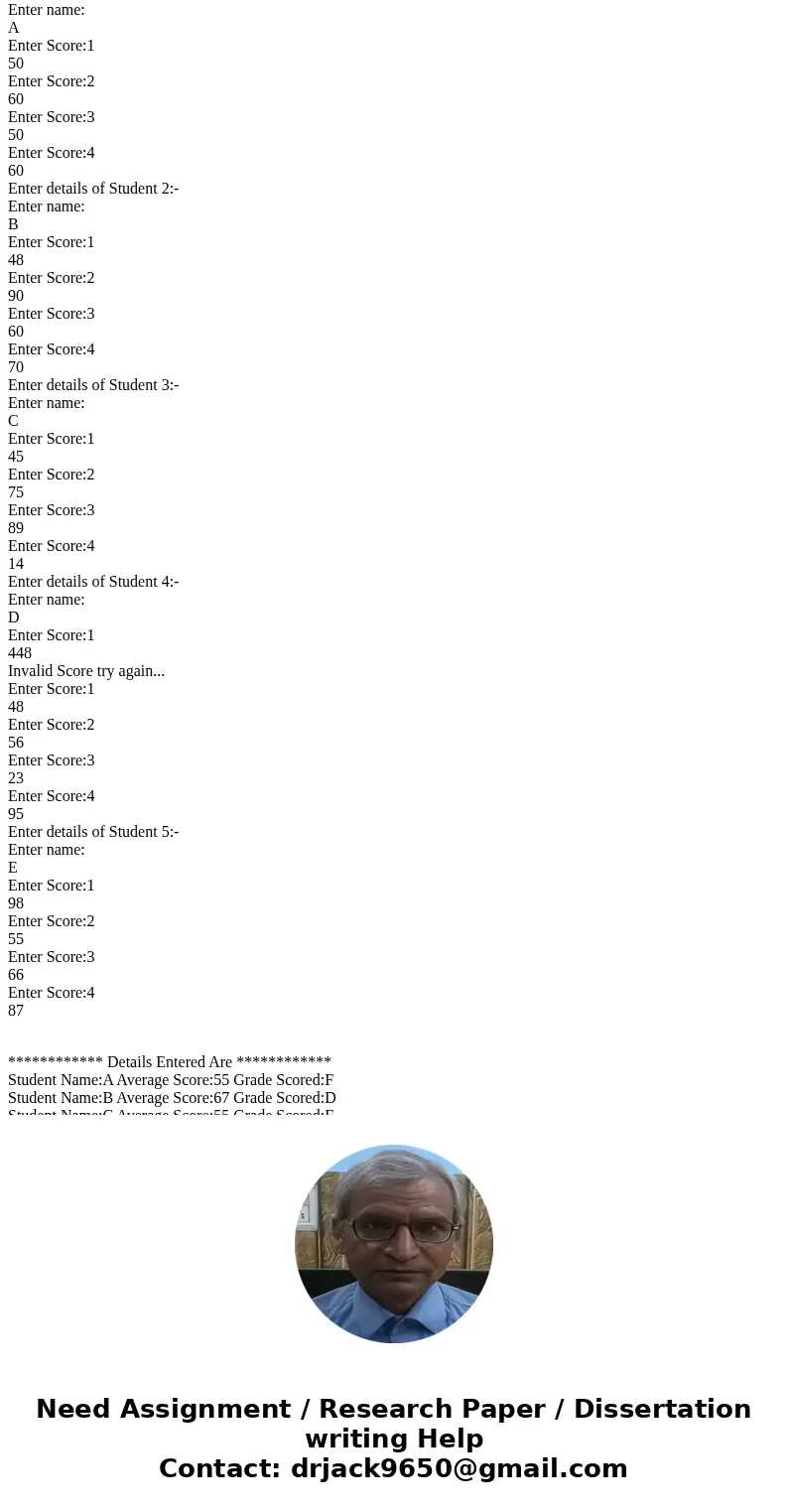Answer using basic programming beginner knowledge pls........... Otherwise let someone more explicit respond. pls do post your program output........ thanks A t Answer using basic programming beginner knowledge pls........... Otherwise let someone more explicit respond. pls do post your program output........ thanks A t