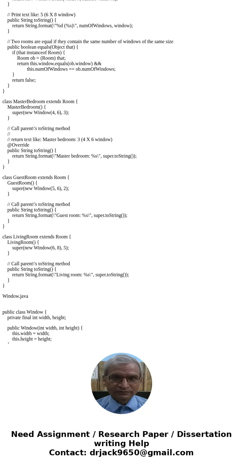 APARTMENT BUILDING HOMEWORK 1 What’s the problem? Suppose you want to model an apartment building so that you can calculate the number of windows (and their siz
