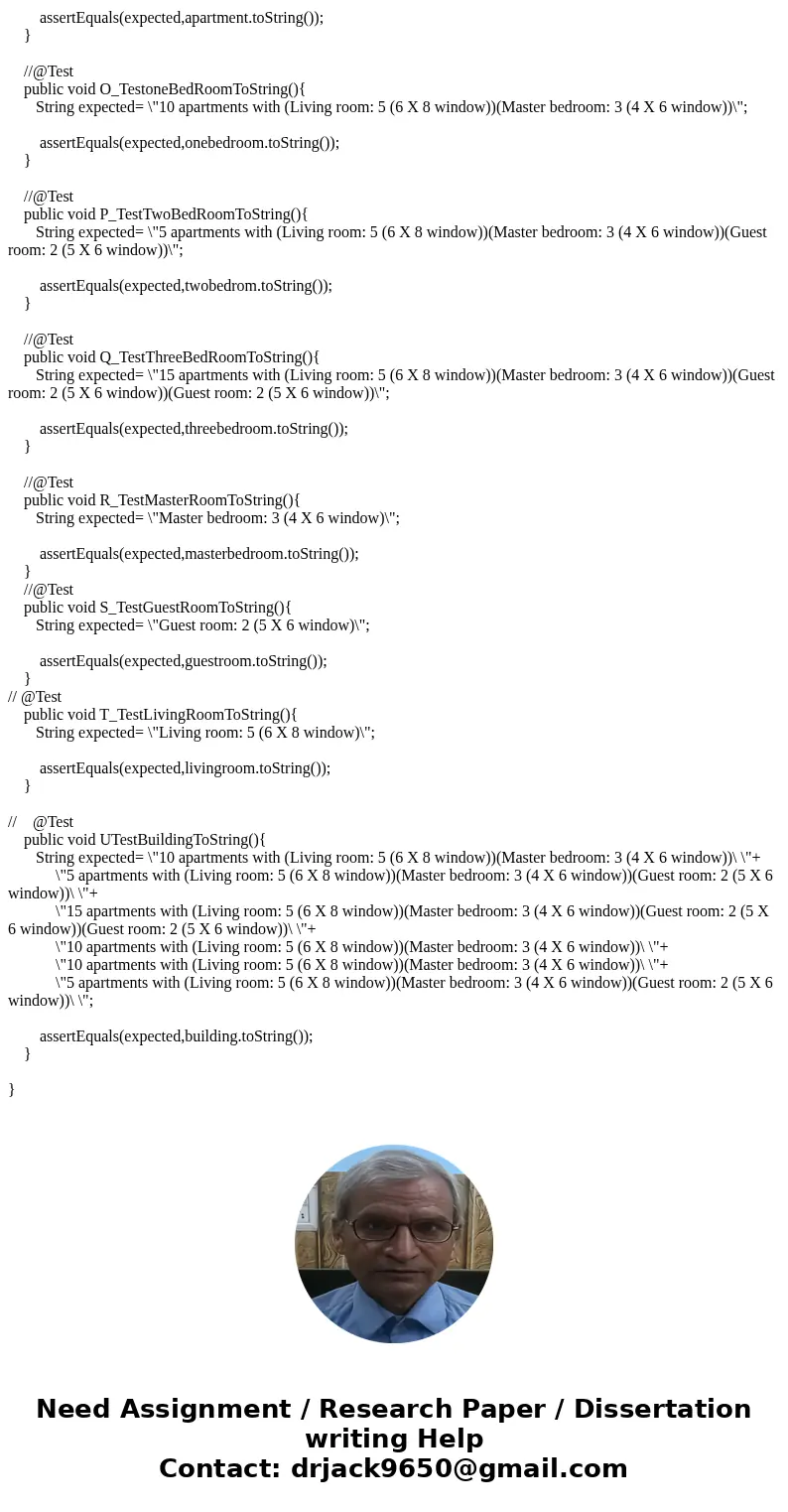 APARTMENT BUILDING HOMEWORK 1 What’s the problem? Suppose you want to model an apartment building so that you can calculate the number of windows (and their siz