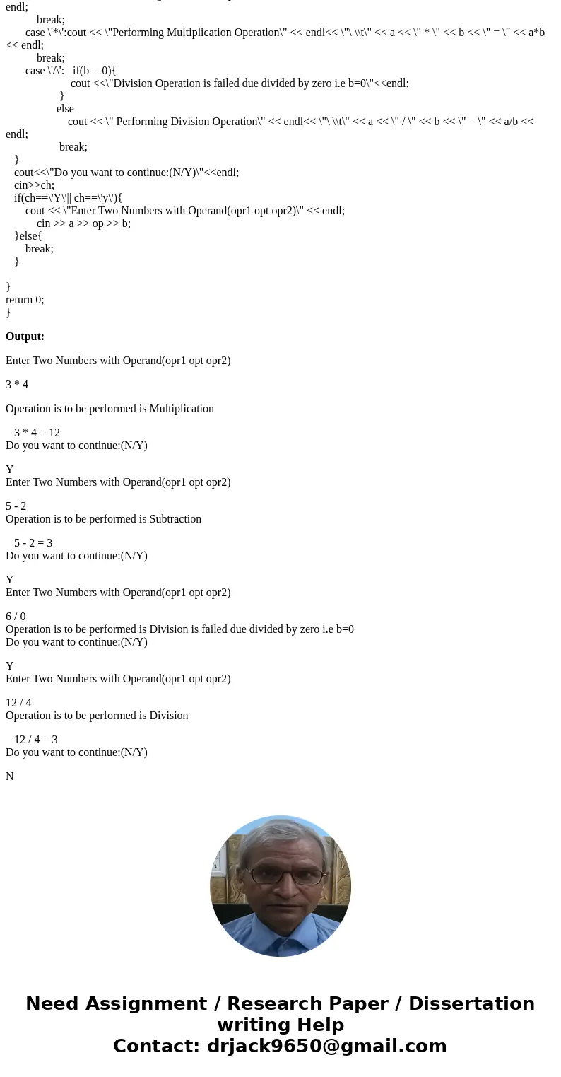 Can anyone help on following program? using c++ language. Please seprate header file, implementation file, and main file. Redo the following program so that you Can anyone help on following program? using c++ language. Please seprate header file, implementation file, and main file. Redo the following program so that you