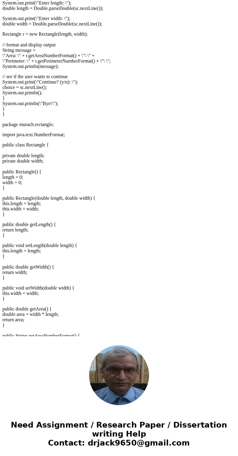 Exercise 17-3 Save rectangle data in a file In this exercise, you’ll modify the Area and Perimeter application so it stores the results of its calculations in a Exercise 17-3 Save rectangle data in a file In this exercise, you’ll modify the Area and Perimeter application so it stores the results of its calculations in a