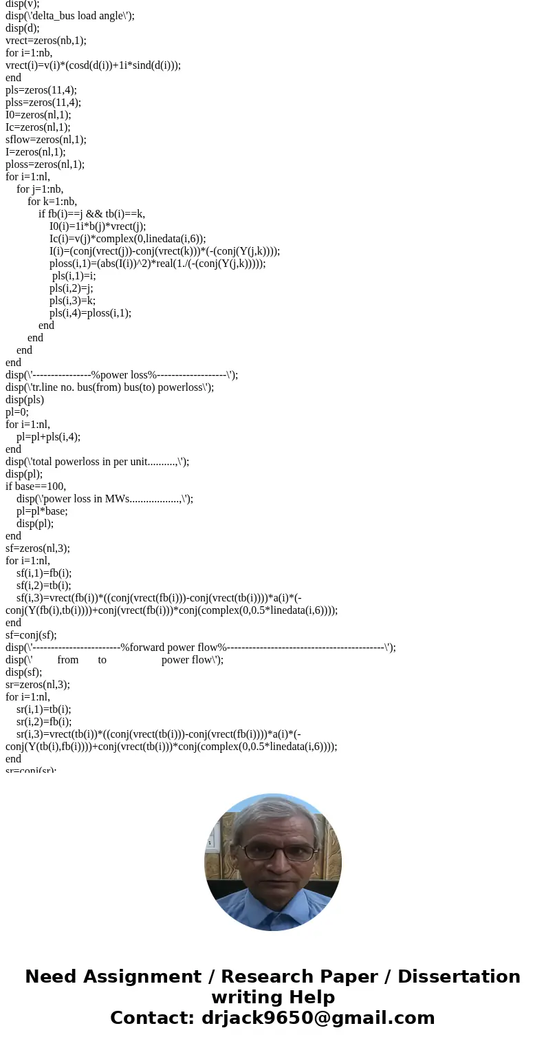 For the given system data, construct Y_bus matrix. Solve for unknown variables using the DC Power flow method. Solve until the tolerance is less than 0.0001. A  For the given system data, construct Y_bus matrix. Solve for unknown variables using the DC Power flow method. Solve until the tolerance is less than 0.0001. A