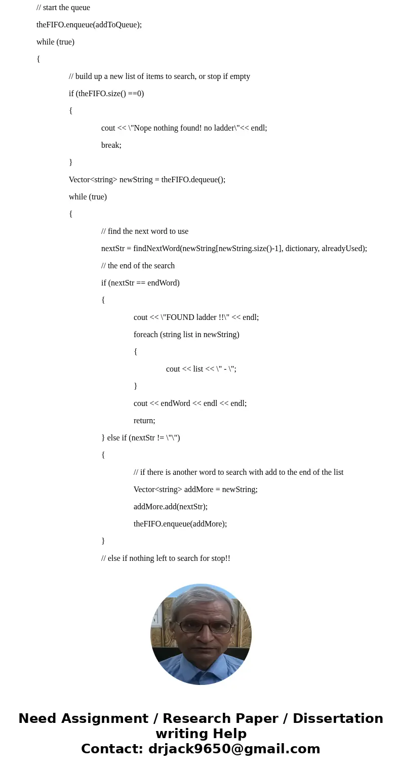 I need help writing a program in c++. We are using visual studios and I can not figure out this program. He gives us his own dictionary so we are able to read i I need help writing a program in c++. We are using visual studios and I can not figure out this program. He gives us his own dictionary so we are able to read i