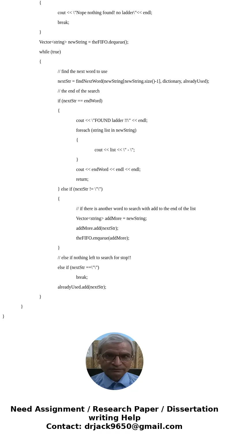 I need help writing a program in c++. We are using visual studios and I can not figure out this program. He gives us his own dictionary so we are able to read i I need help writing a program in c++. We are using visual studios and I can not figure out this program. He gives us his own dictionary so we are able to read i