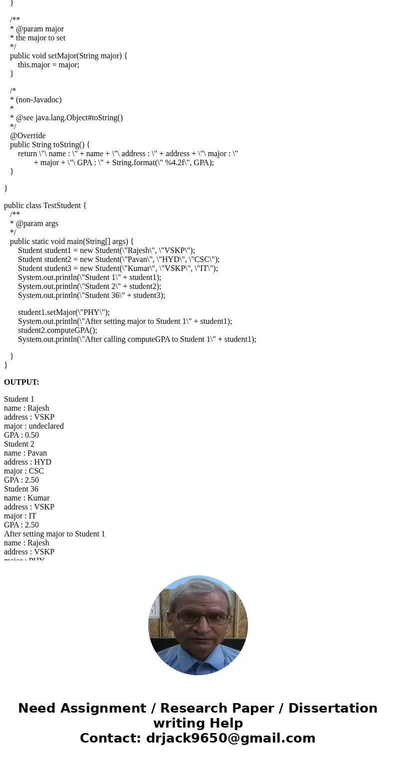I. Write a java source code for a class named student. Use the java keyword this in its TWO forms of usage to refer to the referenced objectg; and to call a con I. Write a java source code for a class named student. Use the java keyword this in its TWO forms of usage to refer to the referenced objectg; and to call a con