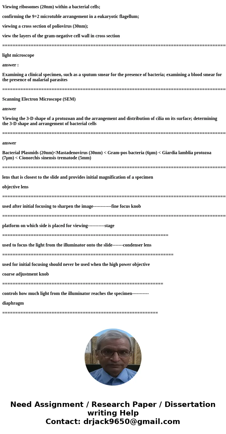 Part A - Selecting the Most Appropriate Method of Viewing This activity asks you to sort items according to the most appropriate method for viewing. Part B- Rel Part A - Selecting the Most Appropriate Method of Viewing This activity asks you to sort items according to the most appropriate method for viewing. Part B- Rel
