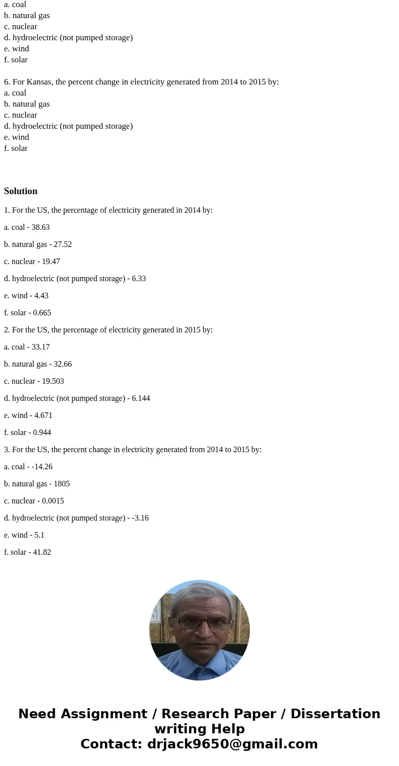 please i need correct answer for this question Use the data given by the US Energy Information Administration at http://www.eia.gov/electricity/data/browser to  please i need correct answer for this question Use the data given by the US Energy Information Administration at http://www.eia.gov/electricity/data/browser to
