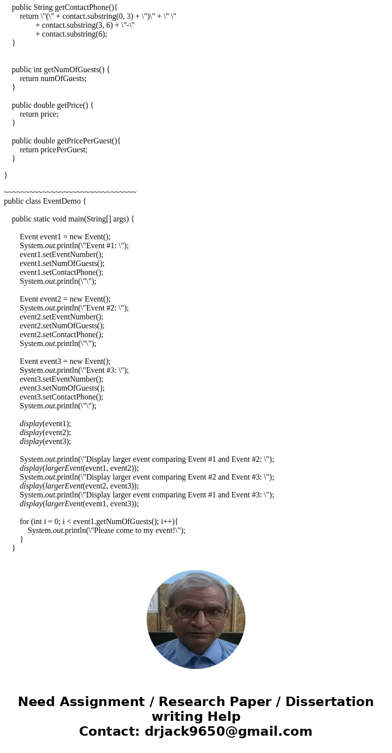 **Please respond only if you can answer the whole question** ~~~~~~~~~~~~~~~~~~~~~~~~~~~~~~~~~~~~~~~~~ Java Programming: Ch 8 Case Problem 1 In previous chapter **Please respond only if you can answer the whole question** ~~~~~~~~~~~~~~~~~~~~~~~~~~~~~~~~~~~~~~~~~ Java Programming: Ch 8 Case Problem 1 In previous chapter