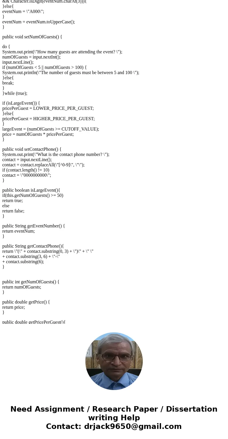 **Please respond only if you can answer the whole question** ~~~~~~~~~~~~~~~~~~~~~~~~~~~~~~~~~~~~~~~~~ Java Programming: Ch 8 Case Problem 1 In previous chapter **Please respond only if you can answer the whole question** ~~~~~~~~~~~~~~~~~~~~~~~~~~~~~~~~~~~~~~~~~ Java Programming: Ch 8 Case Problem 1 In previous chapter