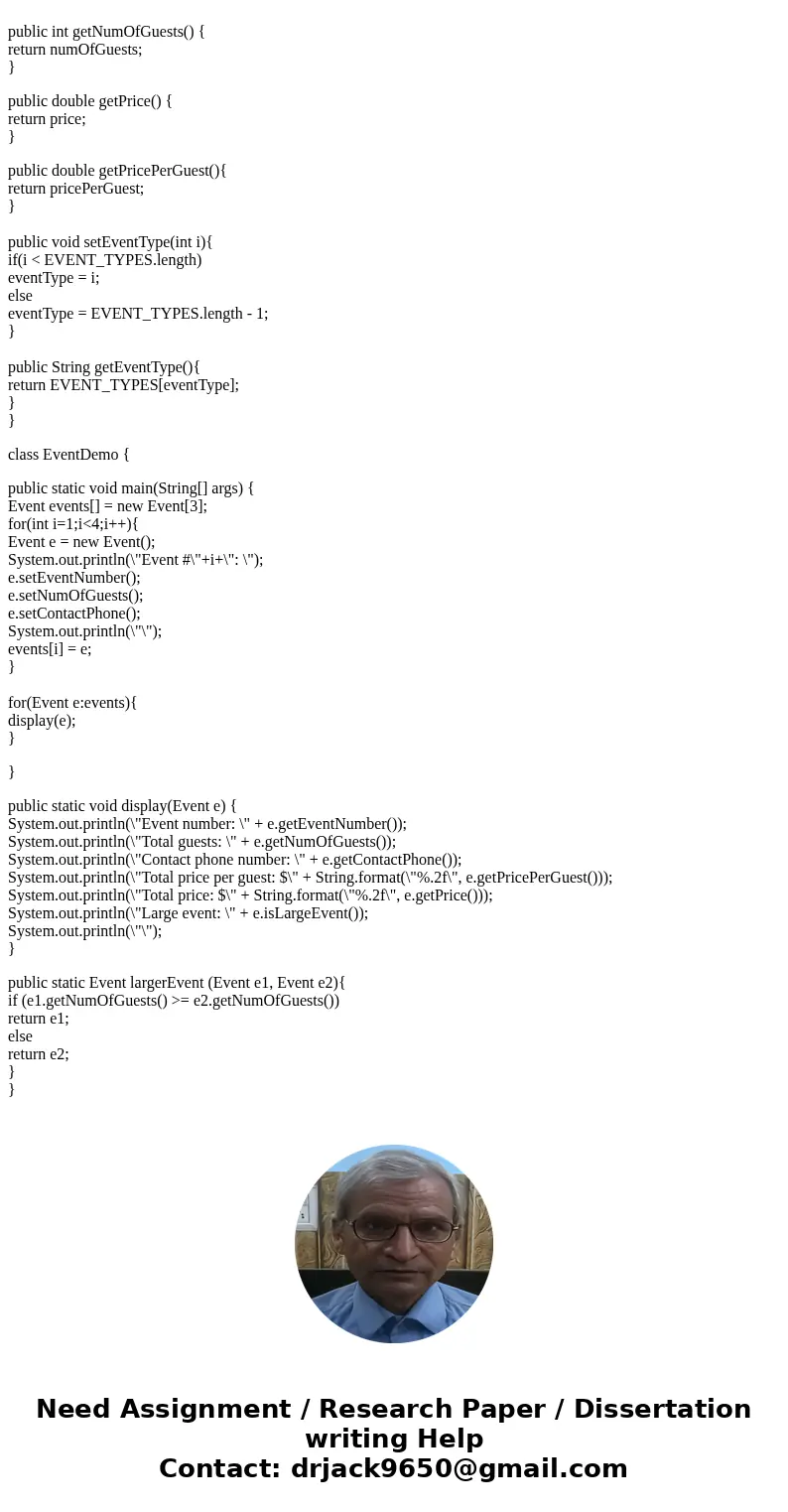 **Please respond only if you can answer the whole question** ~~~~~~~~~~~~~~~~~~~~~~~~~~~~~~~~~~~~~~~~~ Java Programming: Ch 8 Case Problem 1 In previous chapter **Please respond only if you can answer the whole question** ~~~~~~~~~~~~~~~~~~~~~~~~~~~~~~~~~~~~~~~~~ Java Programming: Ch 8 Case Problem 1 In previous chapter