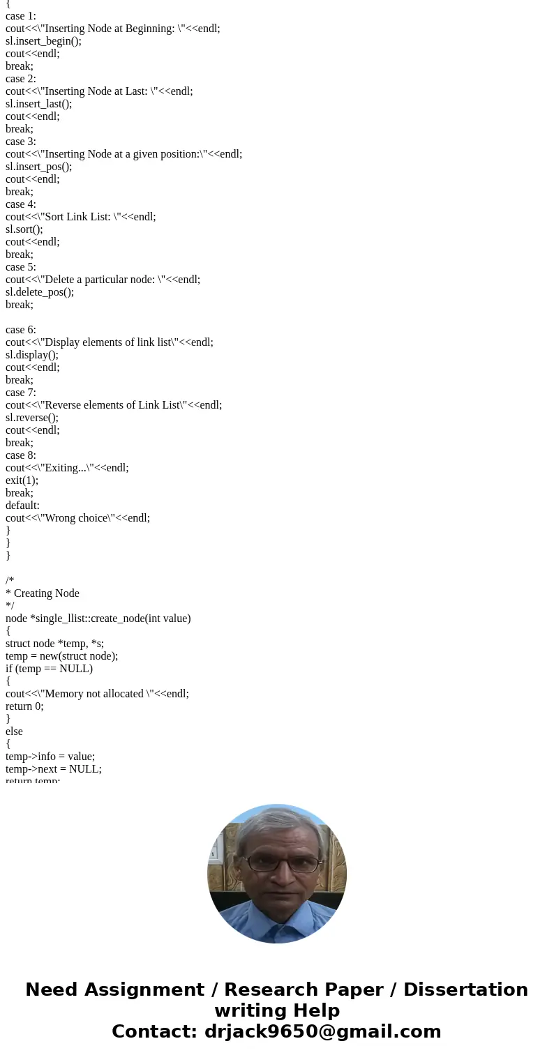 –PLS write program in c++ Recursive Linked List Operations Write a C++ to manage a list of string elements. Besides the basic operations expected of a linked li –PLS write program in c++ Recursive Linked List Operations Write a C++ to manage a list of string elements. Besides the basic operations expected of a linked li