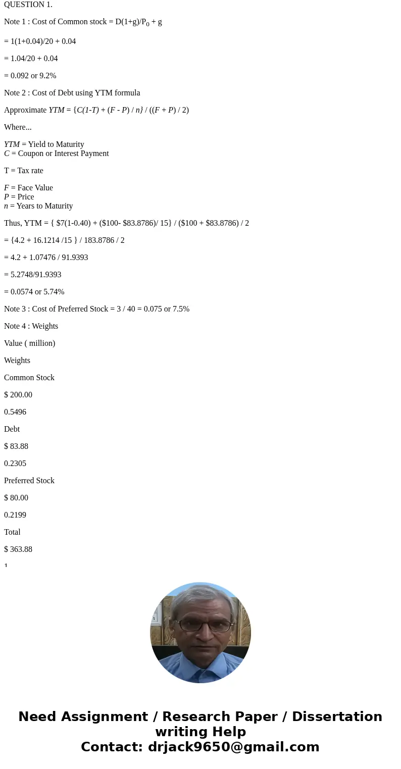 QUESTION 1: XYZ Inc. has 10 million shares of common stock outstanding. The current share price is $20 per share. The most recent dividend was $1 and the divide QUESTION 1: XYZ Inc. has 10 million shares of common stock outstanding. The current share price is $20 per share. The most recent dividend was $1 and the divide