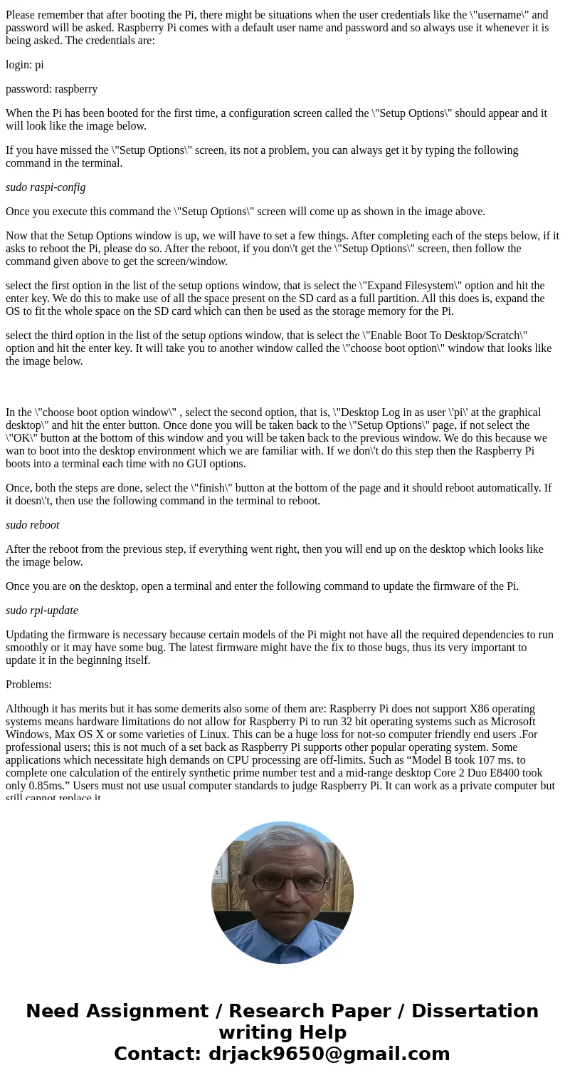 Raspberry PI : Write a paper (3-4 pages (Technical paper): List resources and work city ) on what Raspberry pi does/how it works, along with a brief description Raspberry PI : Write a paper (3-4 pages (Technical paper): List resources and work city ) on what Raspberry pi does/how it works, along with a brief description
