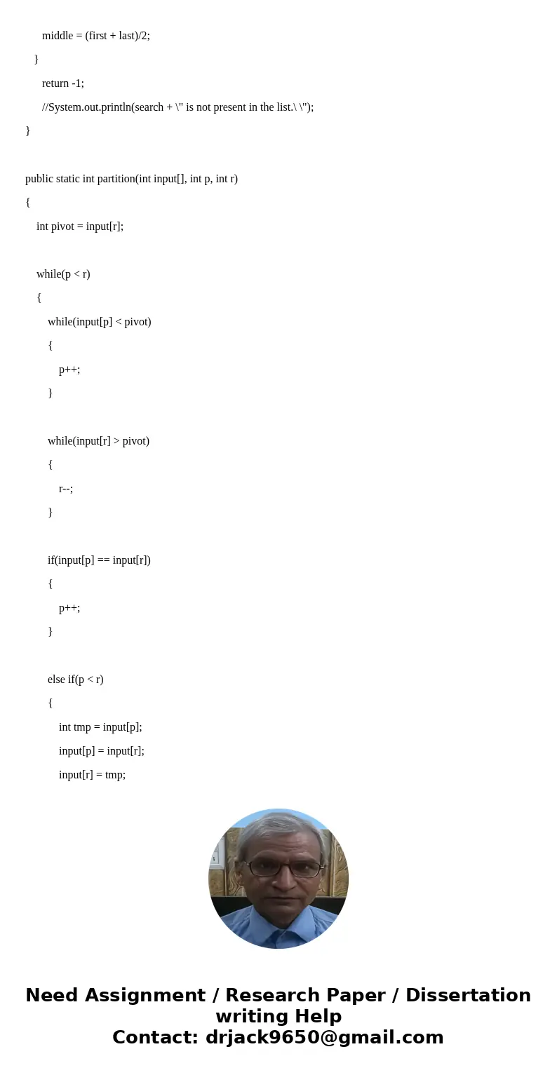 Refer to my progress on this assignment below In this problem you will make it “more” object-oriented in the following ways: -You will change its name to Sorted