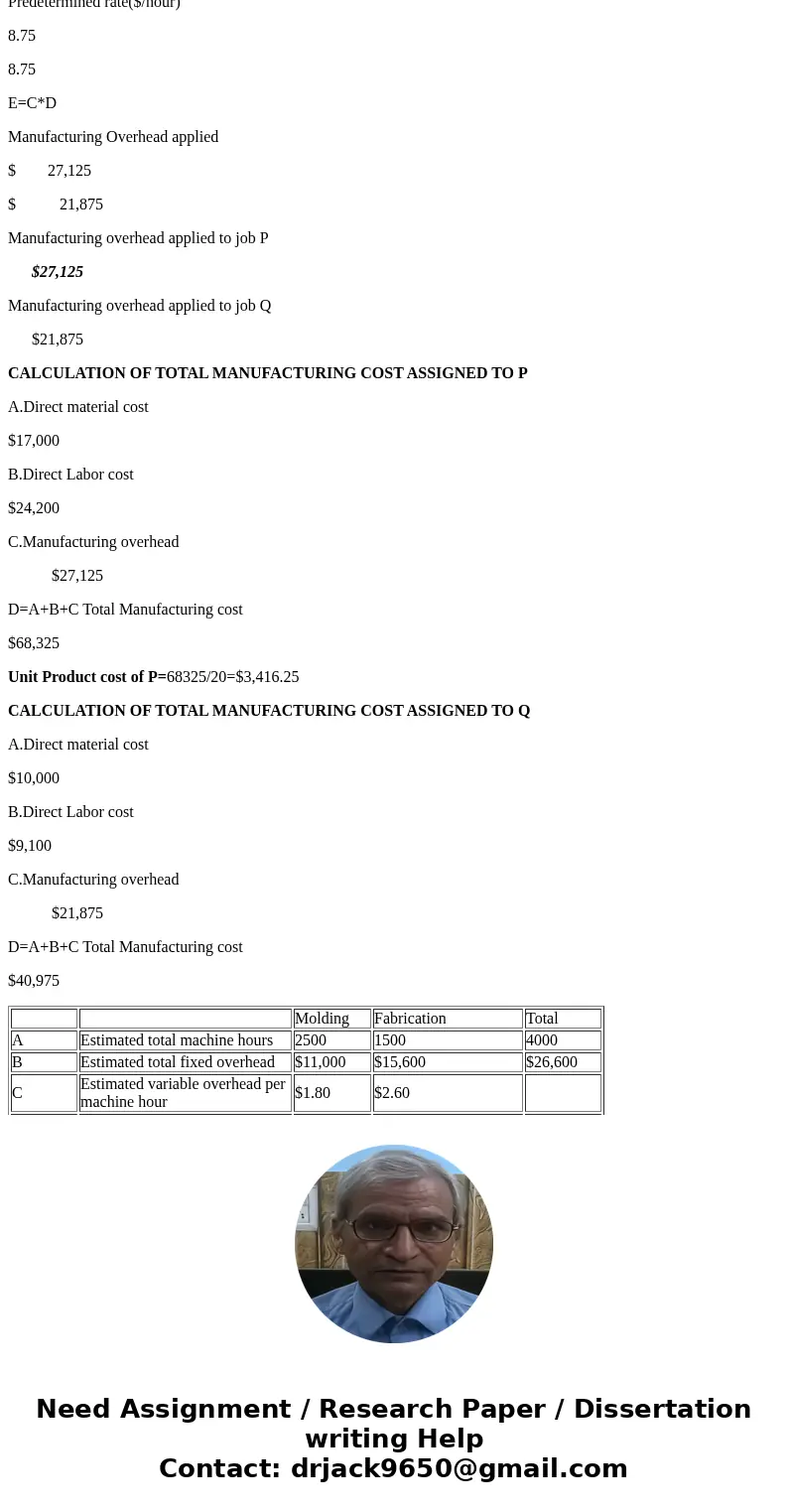 Sweeten Company had no jobs in progress at the beginning of March and no beginning inventories. It started only two jobs during March—Job P and Job Q. Job P was