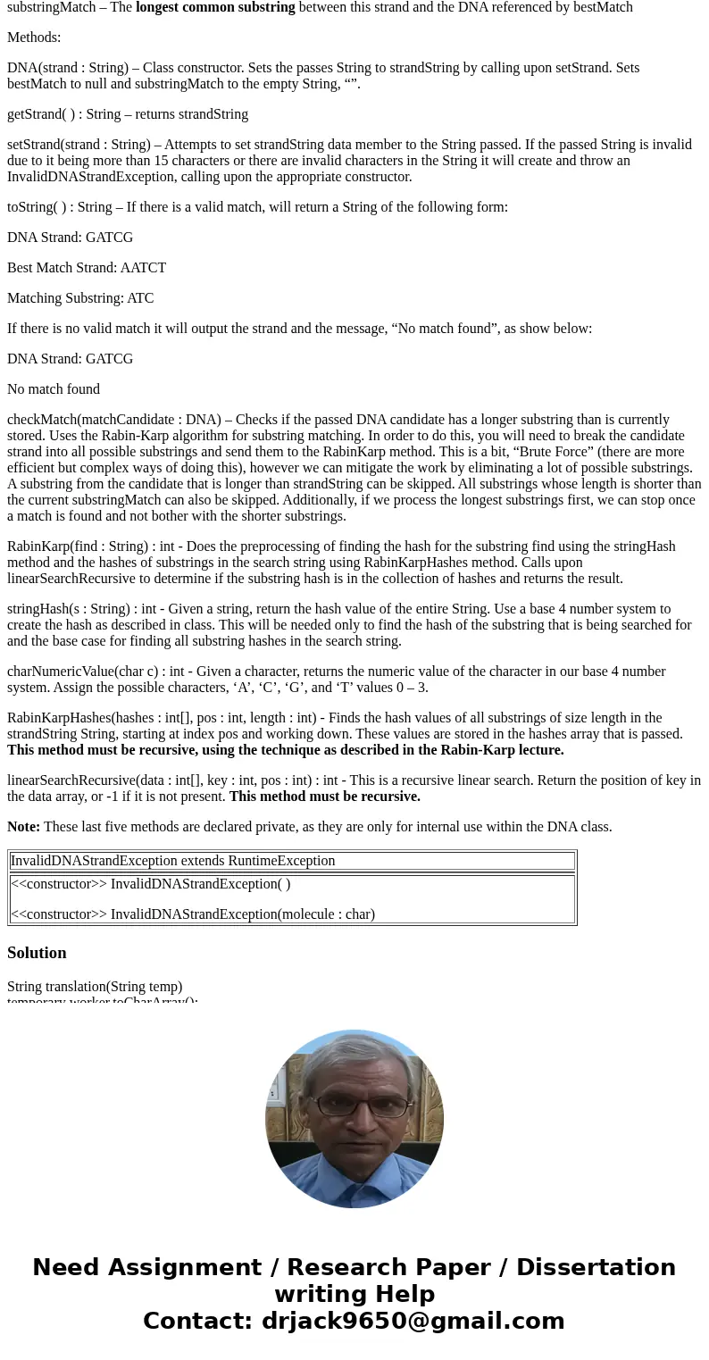 The program user will enter a DNA character sequence as the master sequence to be compared. They will then enter any number of additional candidate DNA sequence The program user will enter a DNA character sequence as the master sequence to be compared. They will then enter any number of additional candidate DNA sequence