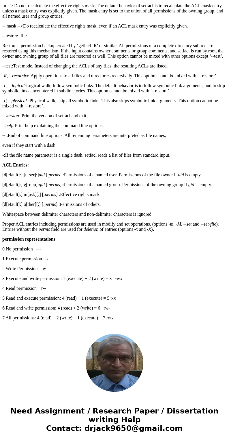 UNIX model ACL as a Data Structure? Read about UNIX permission matrices (ACLs) in your favorite UNIX reference. Model the ACLs as a data structure that is modif UNIX model ACL as a Data Structure? Read about UNIX permission matrices (ACLs) in your favorite UNIX reference. Model the ACLs as a data structure that is modif