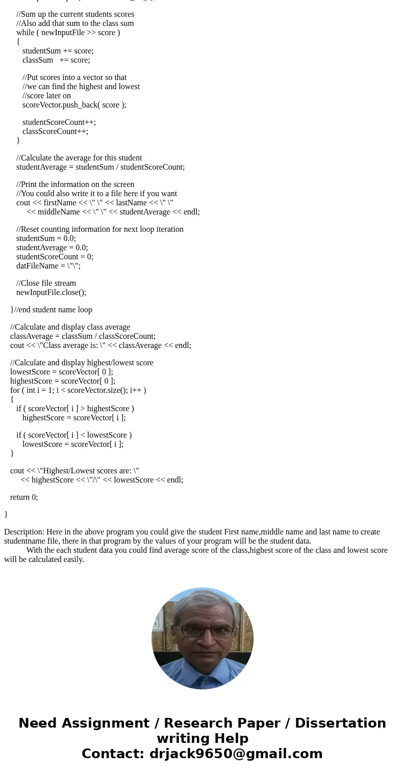 Write a C++ program that will ask the user for the name of a data file. This data file contains a list of students in some class. The names are listed, one per  Write a C++ program that will ask the user for the name of a data file. This data file contains a list of students in some class. The names are listed, one per