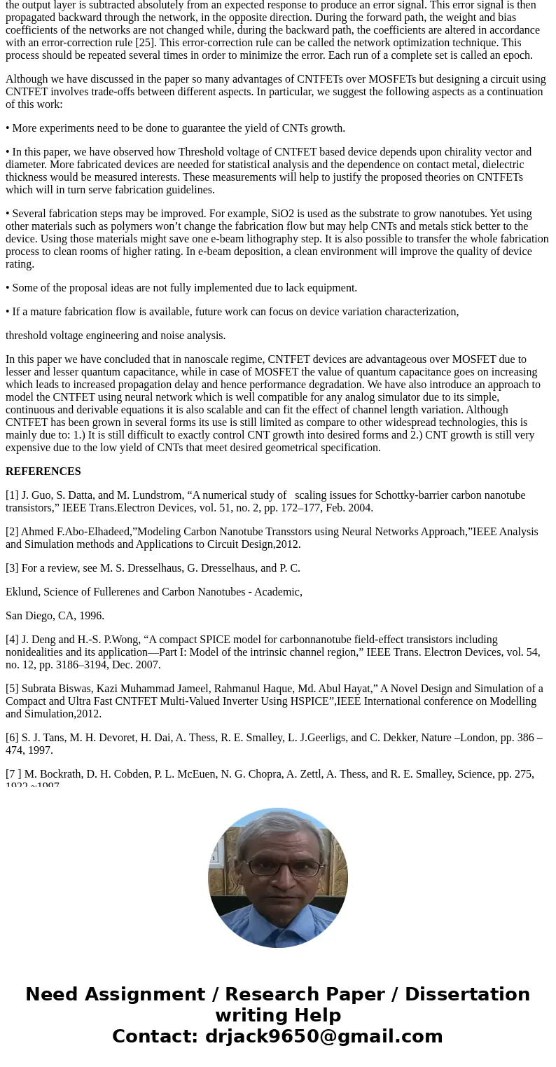ADVANTAGES OF CNTFET OVER DOUBLE GATE MOSFET IN NANOMETER REGIME. can any one write a research paper on this topic of 12 pages with 0% plagiarismSolutionHow do  ADVANTAGES OF CNTFET OVER DOUBLE GATE MOSFET IN NANOMETER REGIME. can any one write a research paper on this topic of 12 pages with 0% plagiarismSolutionHow do