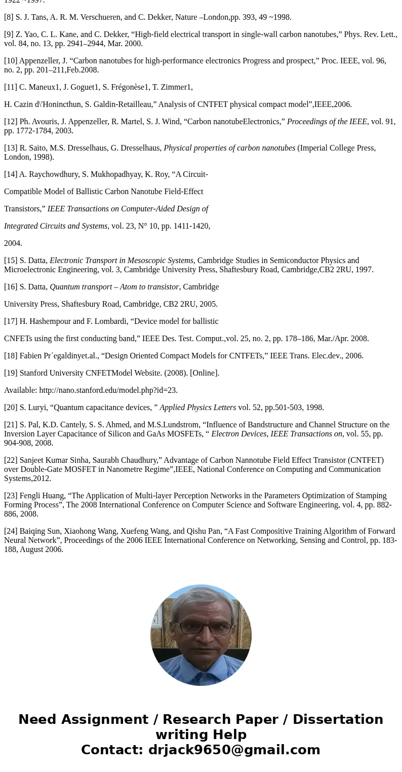 ADVANTAGES OF CNTFET OVER DOUBLE GATE MOSFET IN NANOMETER REGIME. can any one write a research paper on this topic of 12 pages with 0% plagiarismSolutionHow do  ADVANTAGES OF CNTFET OVER DOUBLE GATE MOSFET IN NANOMETER REGIME. can any one write a research paper on this topic of 12 pages with 0% plagiarismSolutionHow do