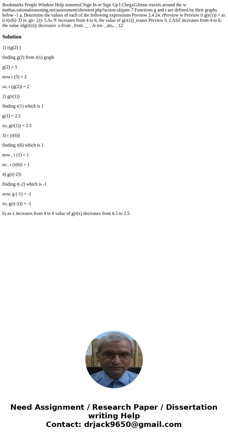 Bookmarks People Window Help ssmentxCSign In or Sign Up I ChegxGJessie travels around the w mathas.rationalreasoning.net/assessment/showtest.php?action-skipsto  Bookmarks People Window Help ssmentxCSign In or Sign Up I ChegxGJessie travels around the w mathas.rationalreasoning.net/assessment/showtest.php?action-skipsto