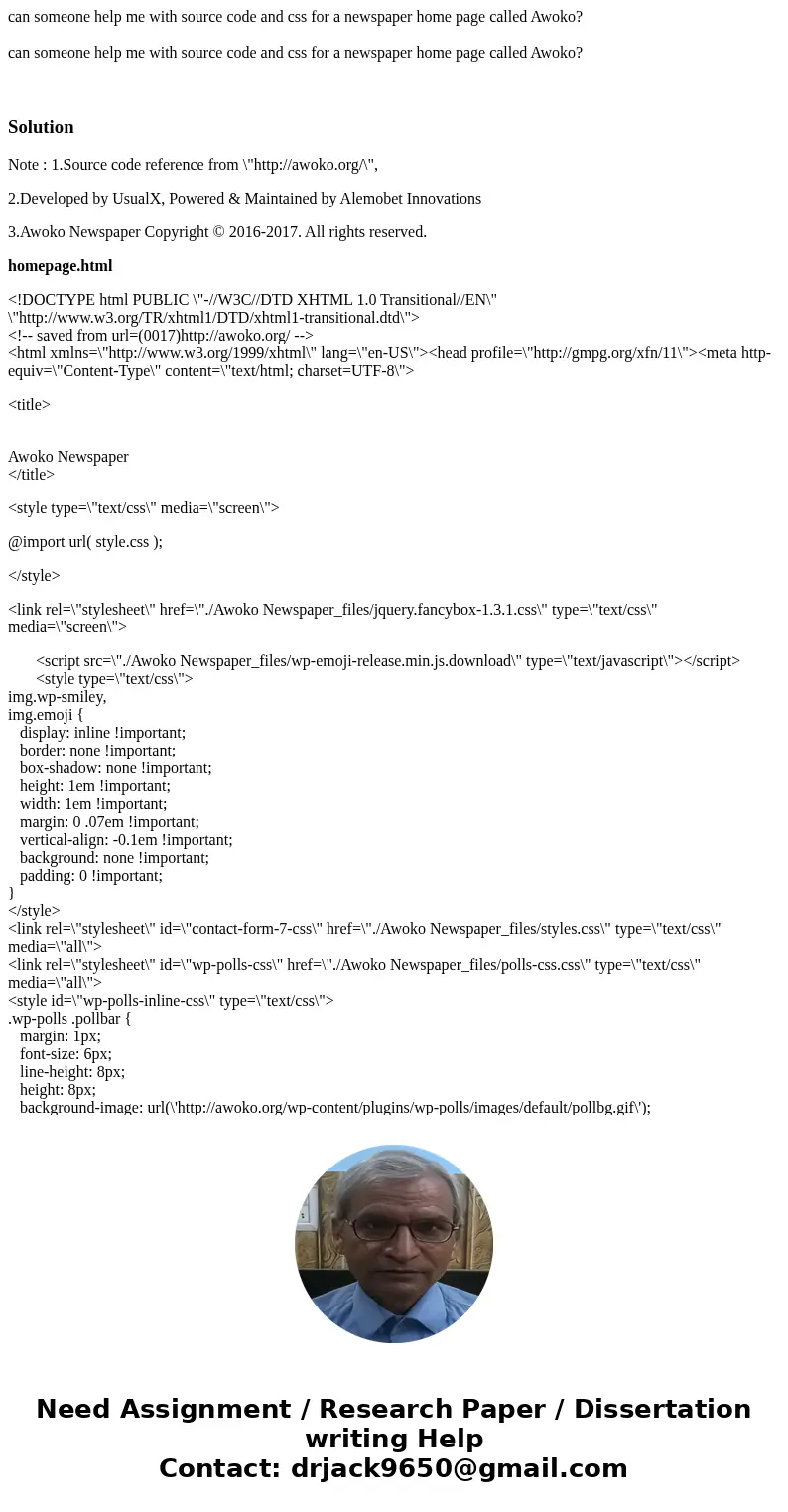 can someone help me with source code and css for a newspaper home page called Awoko? can someone help me with source code and css for a newspaper home page cal  can someone help me with source code and css for a newspaper home page called Awoko? can someone help me with source code and css for a newspaper home page cal
