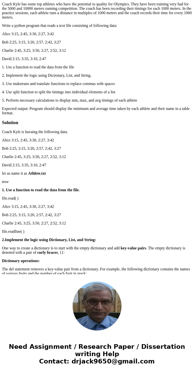 Coach Kyle has some top athletes who have the potential to quality for Olympics. They have been training very had for the 5000 and 10000 meters running competit Coach Kyle has some top athletes who have the potential to quality for Olympics. They have been training very had for the 5000 and 10000 meters running competit