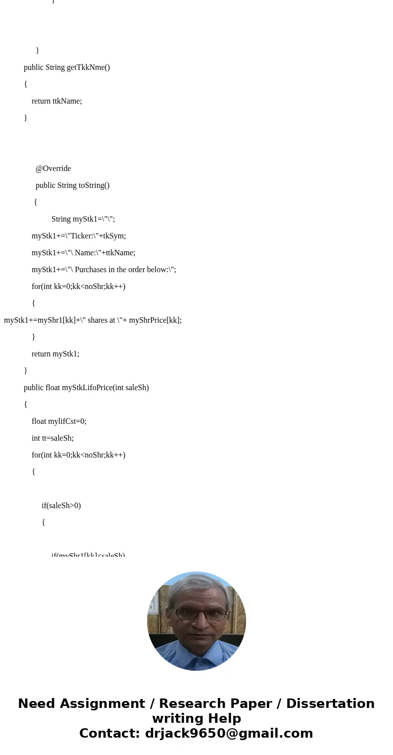  Companies and people often buy and sell stocks. Often they buy the same stock for different prices at different times. Say one owns 1000 shares a certain stock