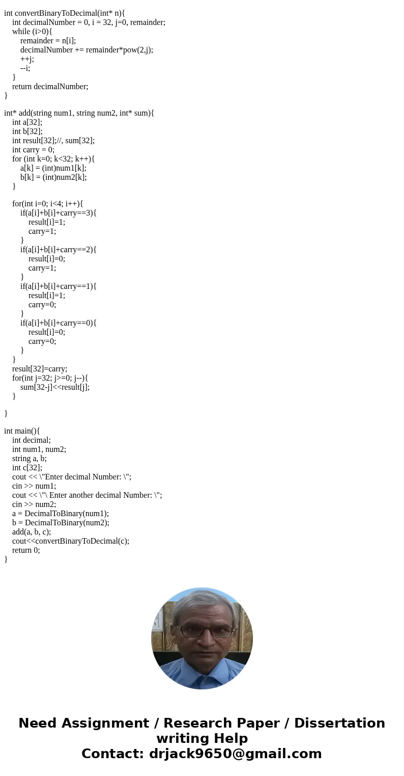 Develop a SIMPLE program in C++: that first asks the user to input a signed number, for example 48, then converts it to binary number by using Two’s Complement  Develop a SIMPLE program in C++: that first asks the user to input a signed number, for example 48, then converts it to binary number by using Two’s Complement