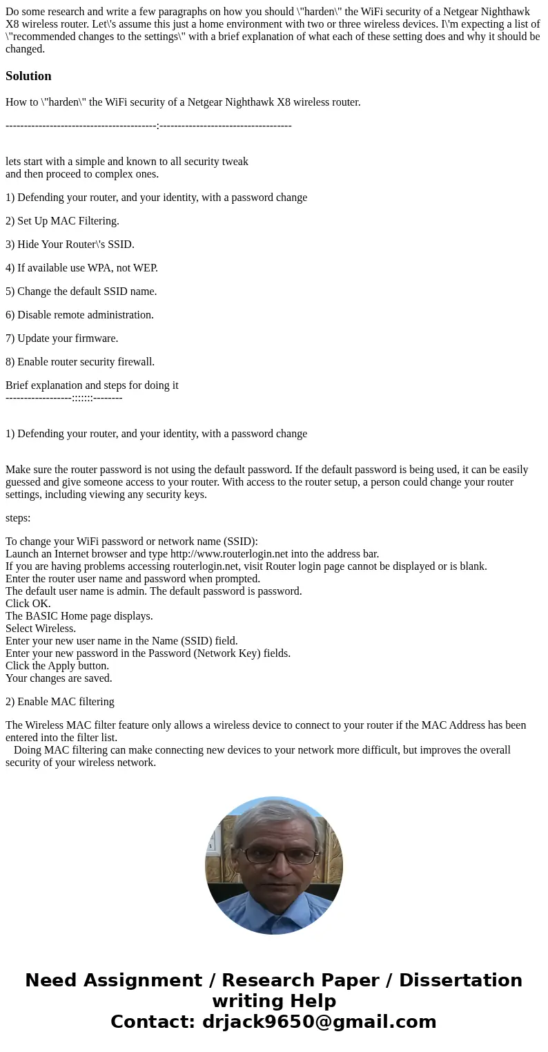 Do some research and write a few paragraphs on how you should \