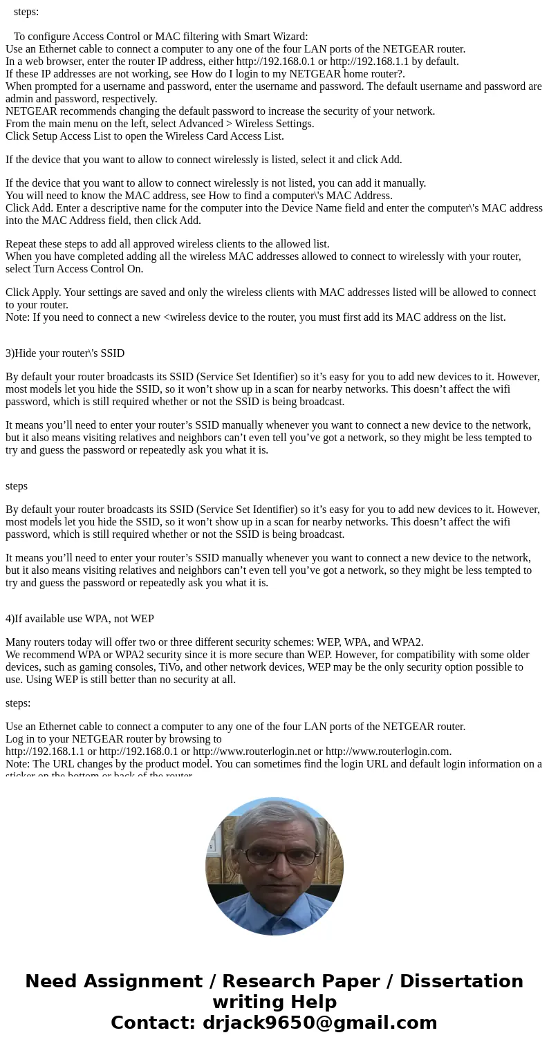 Do some research and write a few paragraphs on how you should \