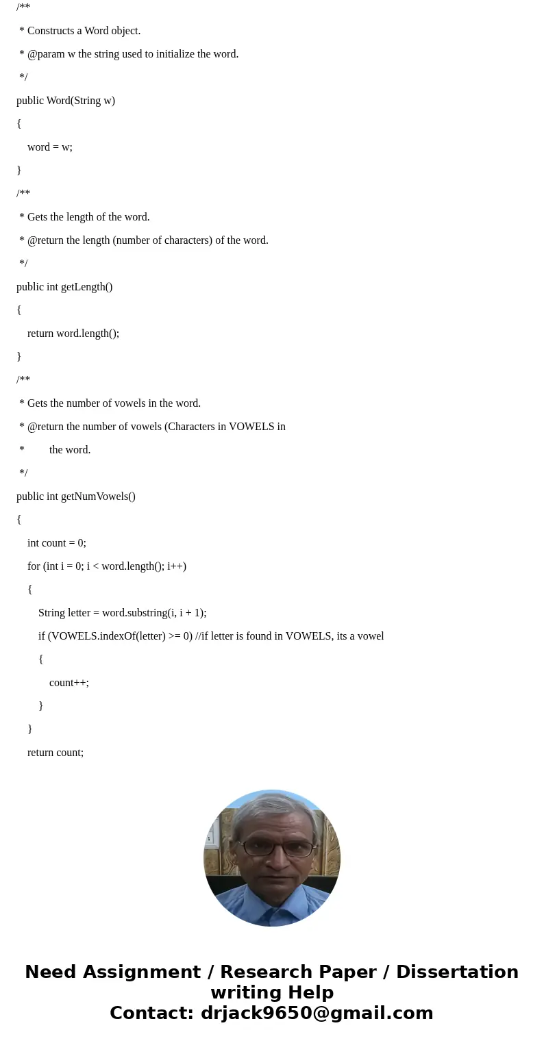 DOES NOT NEED TO BE ANSWERED UNTIL NOV 13th Words Assignment Robert Glen Martin School for the Talented and Gifted, Dallas, TX Based on the Lab16c assignment fr