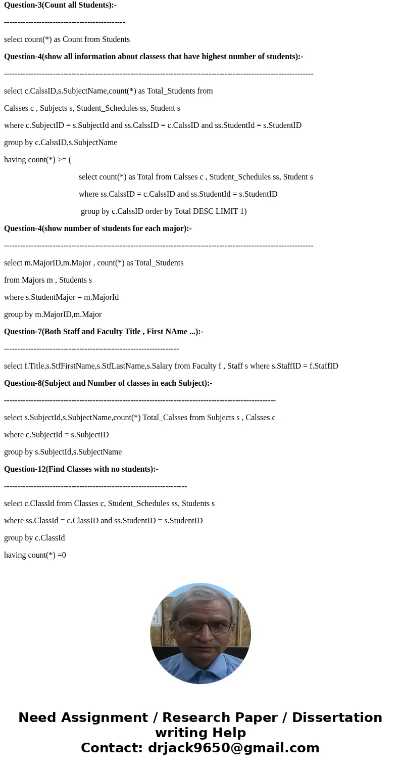 FACULTY STUDENT SCHEDULES FACULTY CLASSES HH ClassID Title StaffID CPK classstatus FX P01 Status Tenured StartDate StartTime STUDENTS FACULTY SUBJECTS Monday s