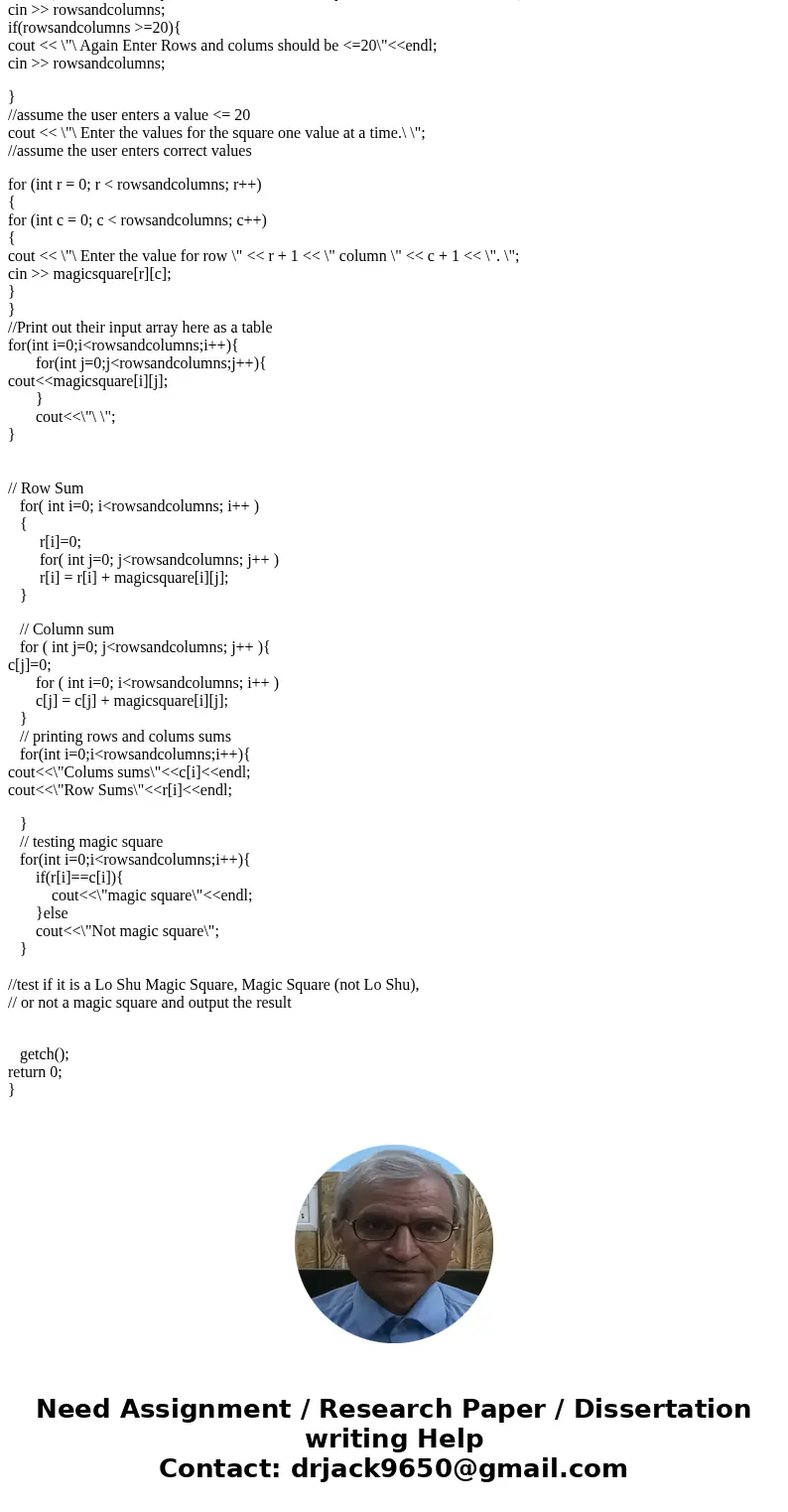 Goals: Developing problem-solving skills, 2-dimensional arrays Problem: A Magic Square is a 2-dimensional array with the same number of rows and columns (hence  Goals: Developing problem-solving skills, 2-dimensional arrays Problem: A Magic Square is a 2-dimensional array with the same number of rows and columns (hence
