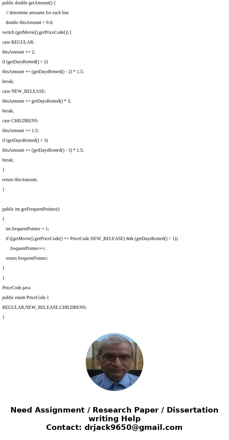 I have three java class and I need to determined a piece of the bed smelled code, also refactoring that resolves the smells. I know the bad smell in customer cl I have three java class and I need to determined a piece of the bed smelled code, also refactoring that resolves the smells. I know the bad smell in customer cl