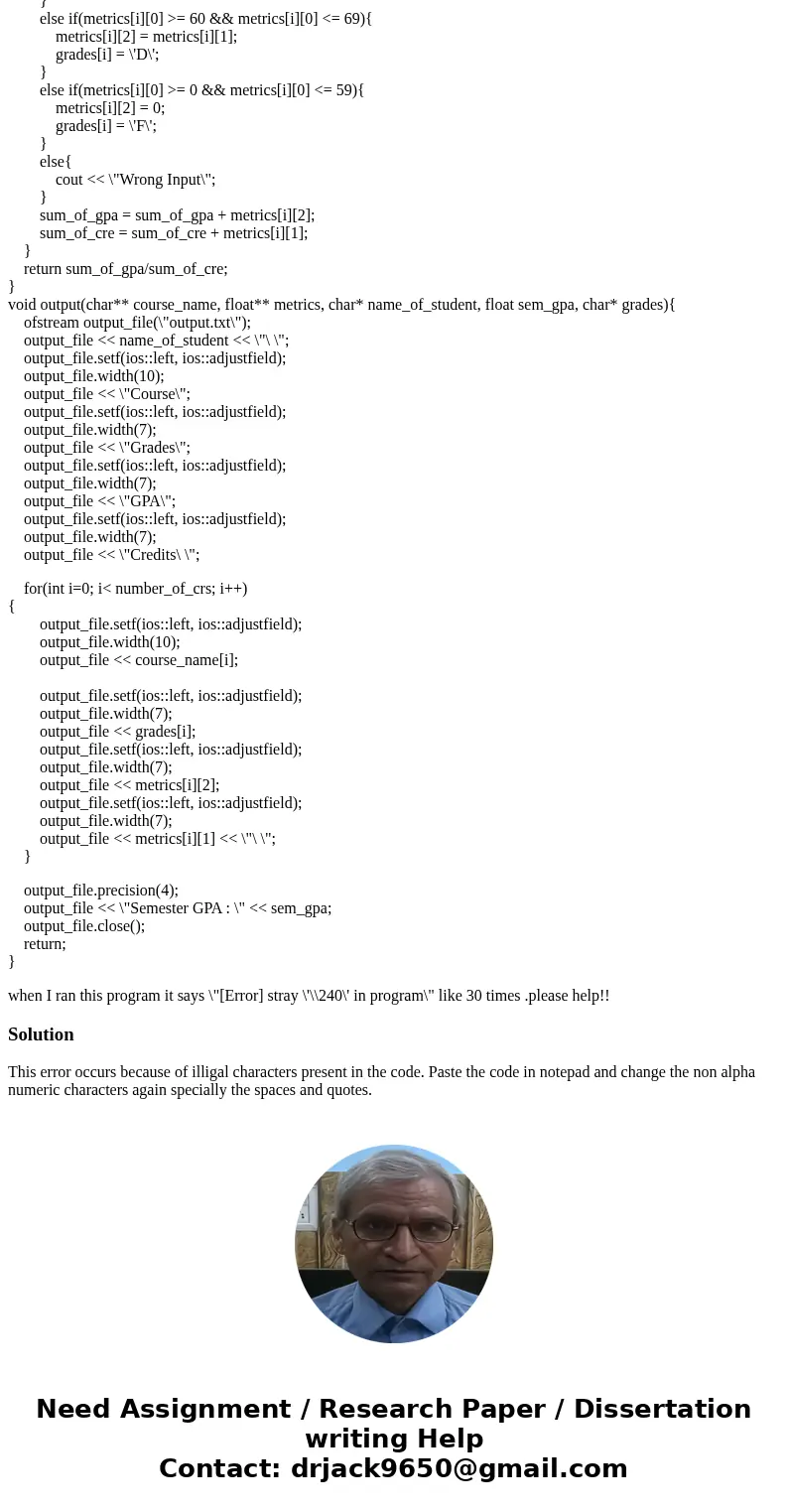 #include //#include #include #include #include using namespace std; int number_of_crs = 0; void input(char**, float**, char*); void output(char**, float** , cha #include //#include #include #include #include using namespace std; int number_of_crs = 0; void input(char**, float**, char*); void output(char**, float** , cha