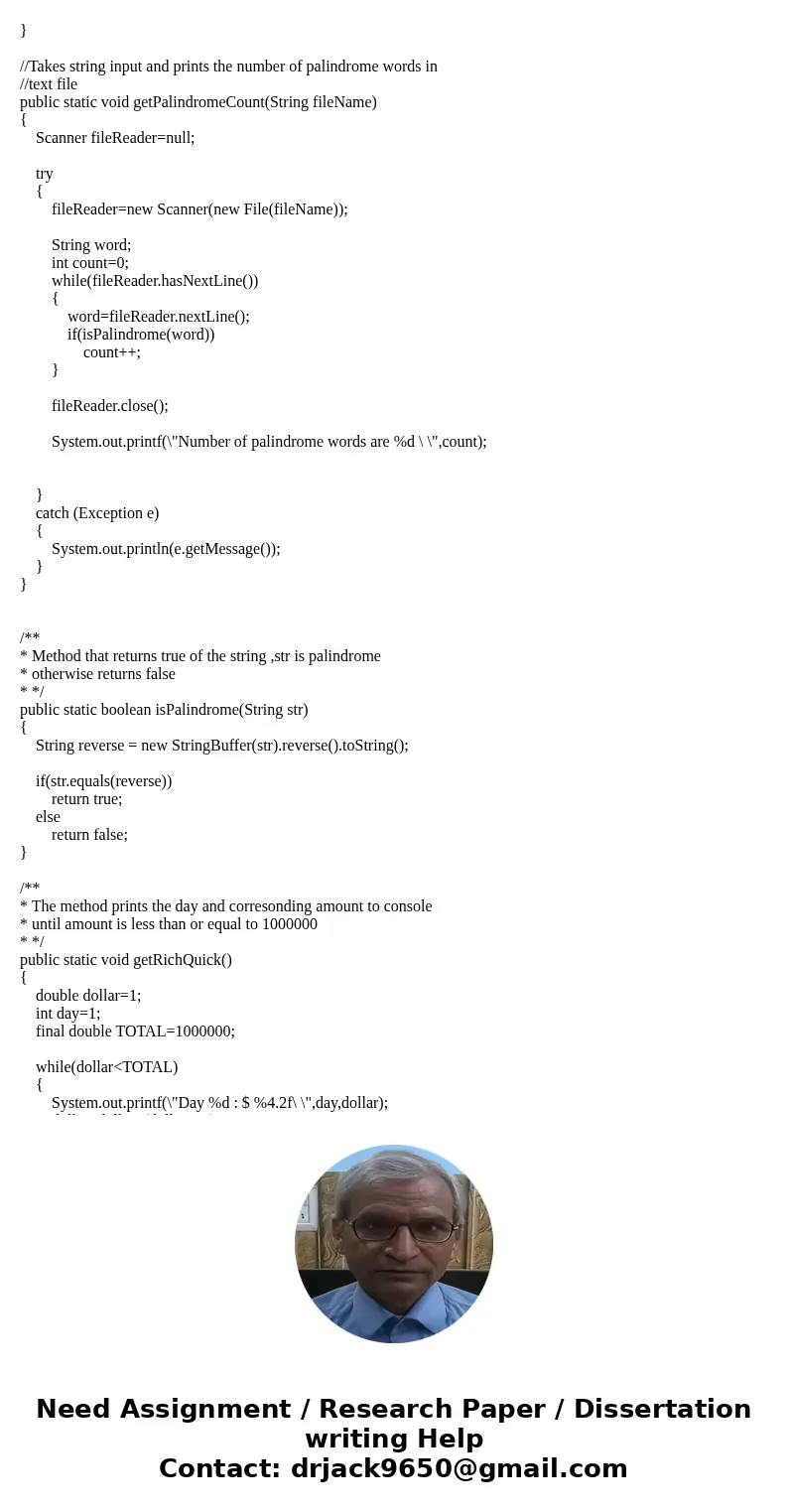 part 1 to 4 pleaseSolution /** * The java program Lab5 that display a menu of chocies * and prompts user to input for corresponding method * and prints the resu part 1 to 4 pleaseSolution /** * The java program Lab5 that display a menu of chocies * and prompts user to input for corresponding method * and prints the resu