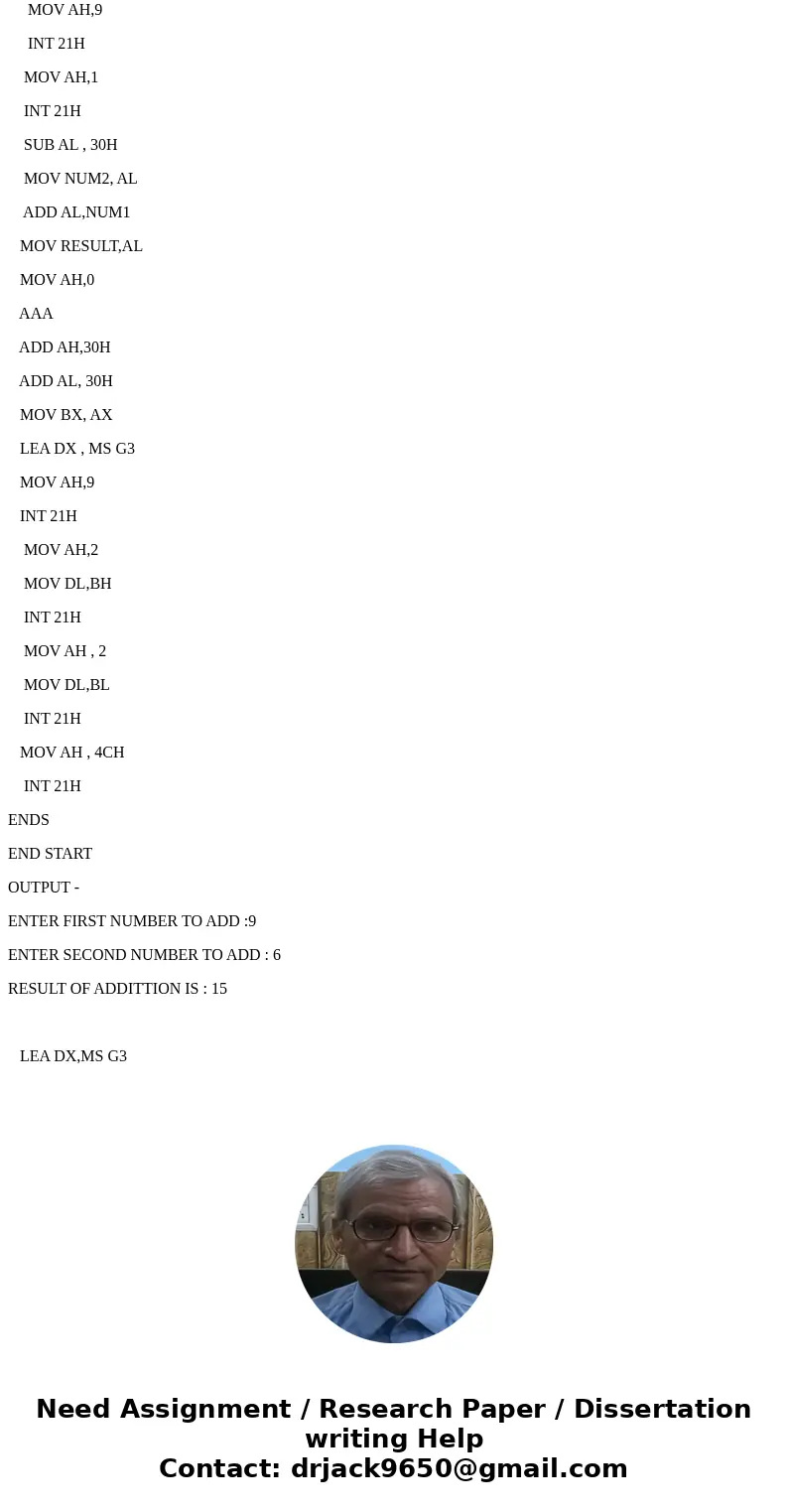 Write a Pep/8 Assembly program that reads in and stores two integers from the user and prints out their sum in the form: Total =<value>Solutionpep/8 assem Write a Pep/8 Assembly program that reads in and stores two integers from the user and prints out their sum in the form: Total =<value>Solutionpep/8 assem