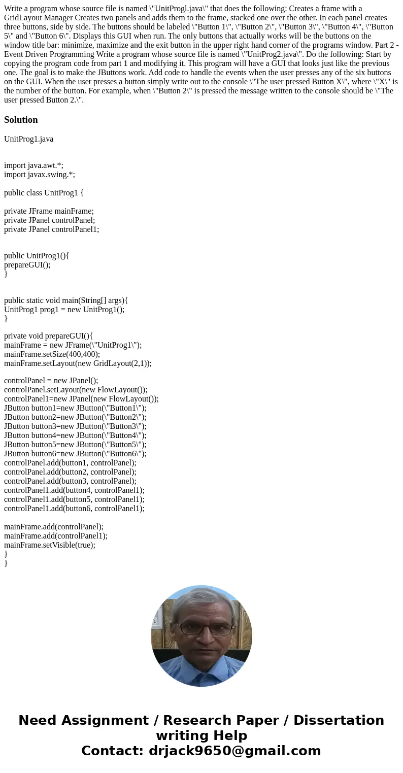  Write a program whose source file is named \