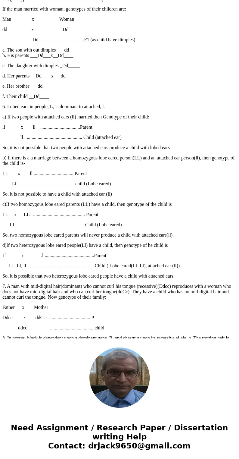 1. In Mendel’s peas, round peas are dominant to wrinkled peas. By crossing a heterozygous round plant (Rr) to a wrinkled plant(rr), 80 offspring resulted. a. Ho 1. In Mendel’s peas, round peas are dominant to wrinkled peas. By crossing a heterozygous round plant (Rr) to a wrinkled plant(rr), 80 offspring resulted. a. Ho