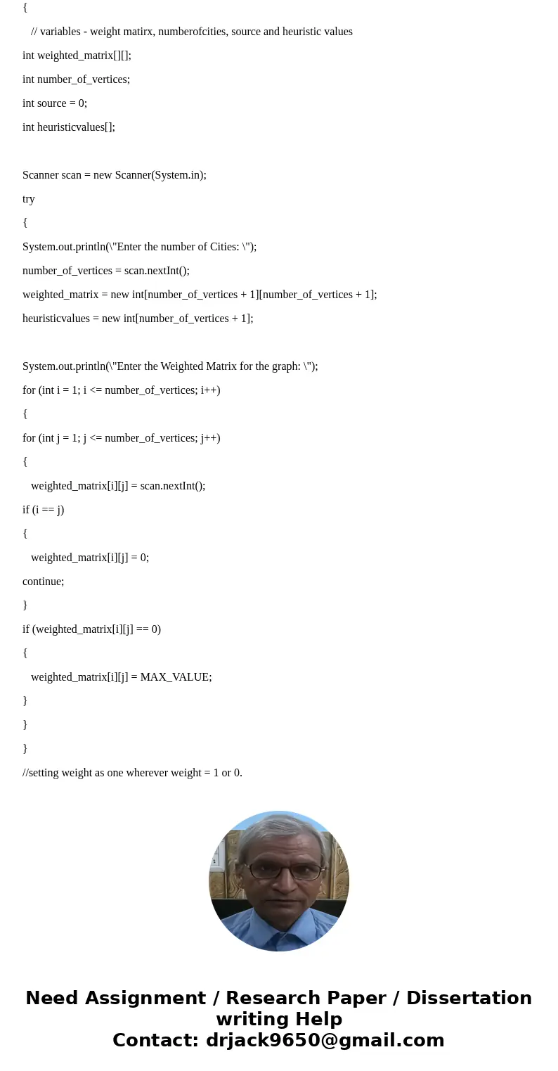Can you solve this in the simplest way possible with comments for explanation? Implement a java program that will solve the following travel salesman problem us Can you solve this in the simplest way possible with comments for explanation? Implement a java program that will solve the following travel salesman problem us