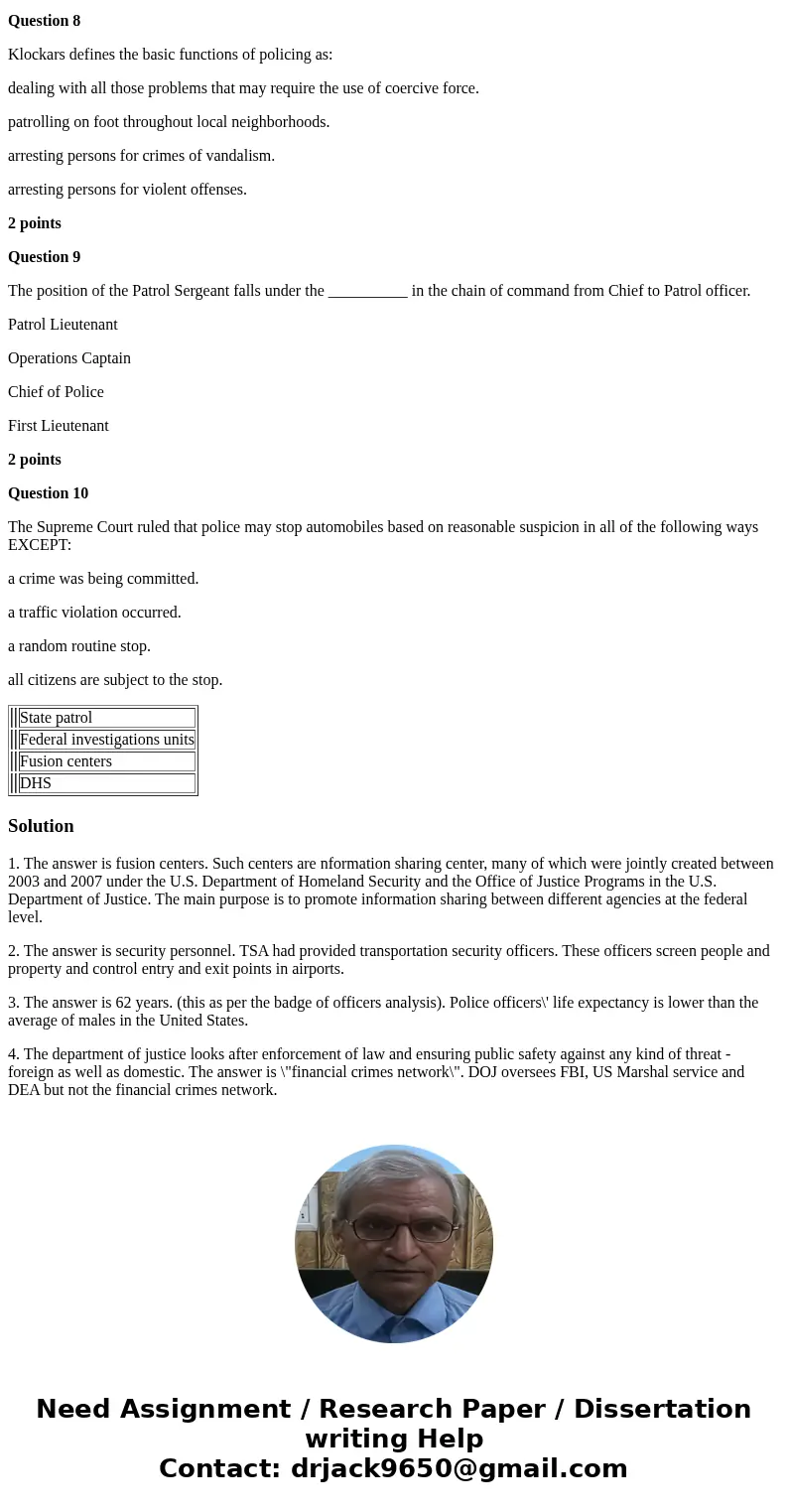 Criminal Justice Subject Question 1 __________ is a collaborative effort of two or more agencies that provides resources, expertise, and information with the go Criminal Justice Subject Question 1 __________ is a collaborative effort of two or more agencies that provides resources, expertise, and information with the go