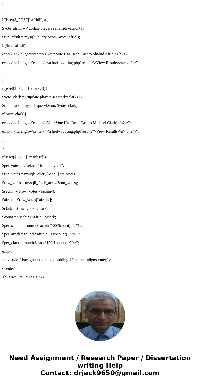 Design a web pages using php that will provide a voter page. You will allow input with the following fields. 1. Date 2. Time 3. Party ( allow for 6 parties ) 4. Design a web pages using php that will provide a voter page. You will allow input with the following fields. 1. Date 2. Time 3. Party ( allow for 6 parties ) 4.