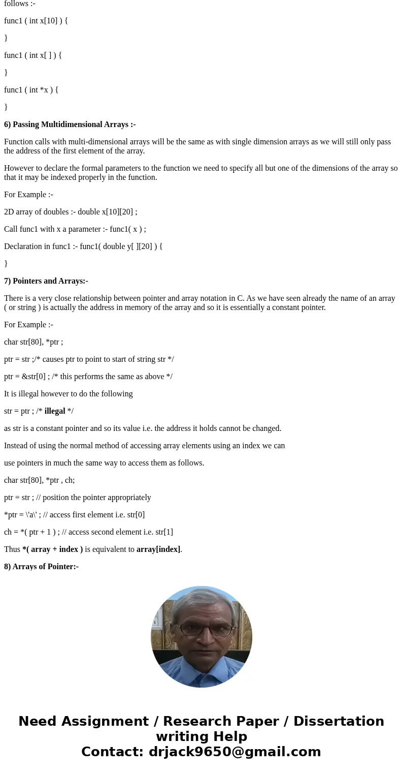 Homework Assignment – Array Technical Document Write a technical document that describes the structure and use of arrays. The document should be 3 to 5 pages an Homework Assignment – Array Technical Document Write a technical document that describes the structure and use of arrays. The document should be 3 to 5 pages an