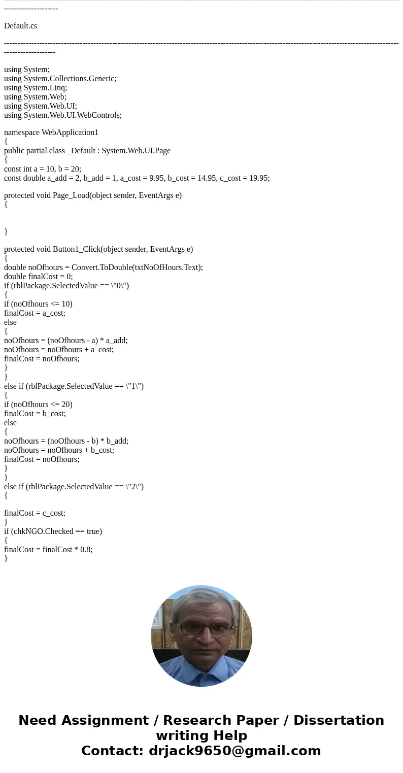 I need this is C#, Visual studio, NOT BASIC. Internet service provider, part 1 An internet service provider offers three subscription packages to its customers, I need this is C#, Visual studio, NOT BASIC. Internet service provider, part 1 An internet service provider offers three subscription packages to its customers,