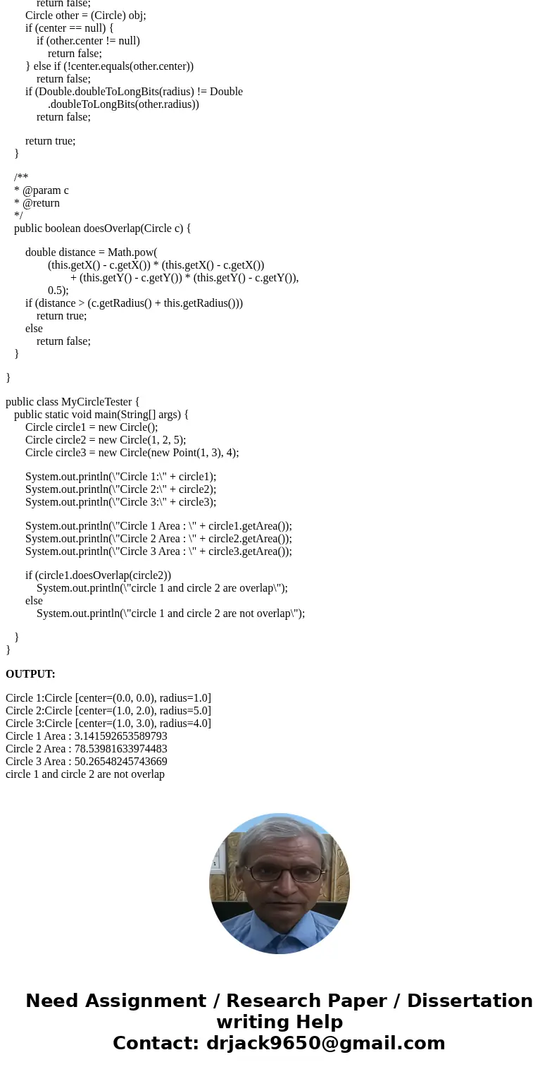 Java Circle Class ------------------------------------------------------------------------------------------------------------------------------ Original Circle Java Circle Class ------------------------------------------------------------------------------------------------------------------------------ Original Circle