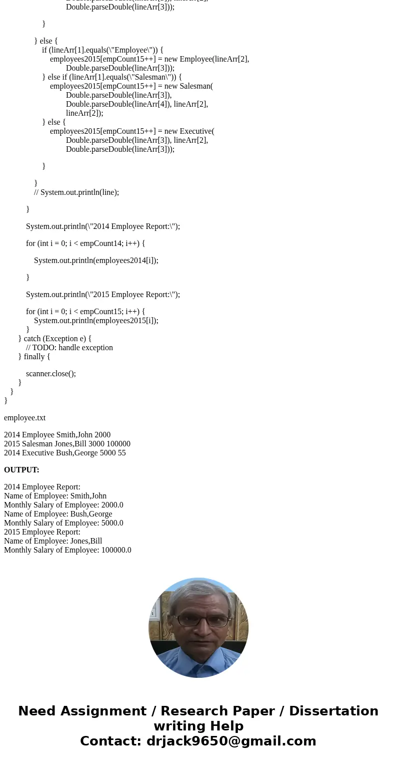 JAVA: How to make a driver for this super class and its two subclasses? You are free to change any code in any of the classes as long as it follows the instruct JAVA: How to make a driver for this super class and its two subclasses? You are free to change any code in any of the classes as long as it follows the instruct
