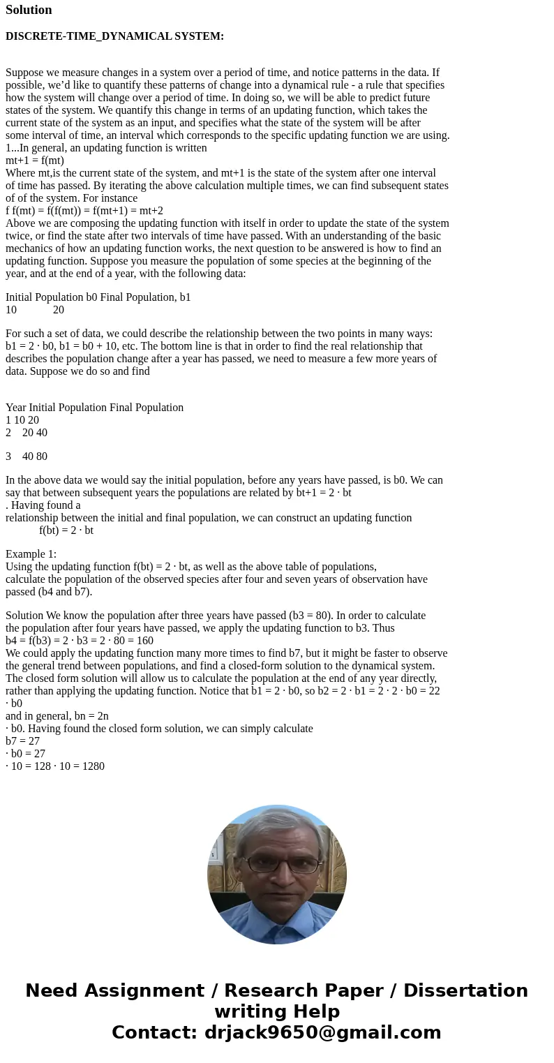 Need some explanation on how to proceed with the following question.. Consider the discrete-time dynamic system x(k + 1) = Ax(k) + bu(k), A R3×3,b R3×1. (1) Sup Need some explanation on how to proceed with the following question.. Consider the discrete-time dynamic system x(k + 1) = Ax(k) + bu(k), A R3×3,b R3×1. (1) Sup